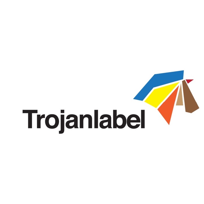 Trojan label logo